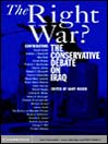The Right War?
